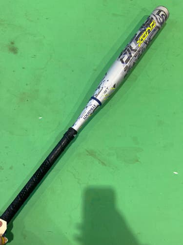 Gray Used 2022 Louisville Slugger Xeno Bat (-10) Composite 22 oz 32"