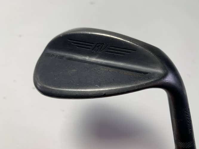 Titleist Vokey SM9 Jet Black Sand Wedge 56* 12 D-Grind Wedge Steel Mens RH