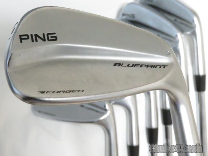 PING Blueprint irons Forged Blue Dot Dynamic Gold 120 S300 Stiff 4-P  +1/2" TALL