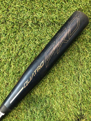 Used 2020 Rawlings Quatro Pro Bat (-11) Composite 17 oz 28"