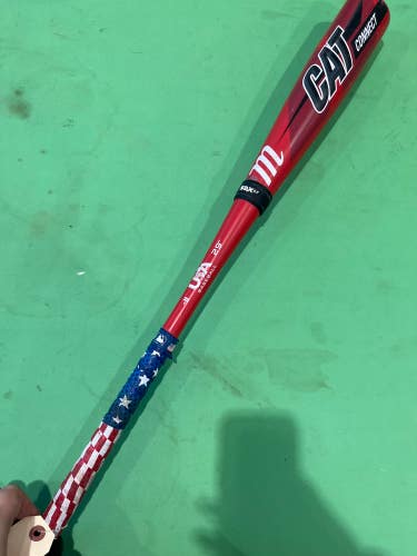 Used Marucci CAT Connect Bat USABat Certified (-11) Alloy 18 oz 29"