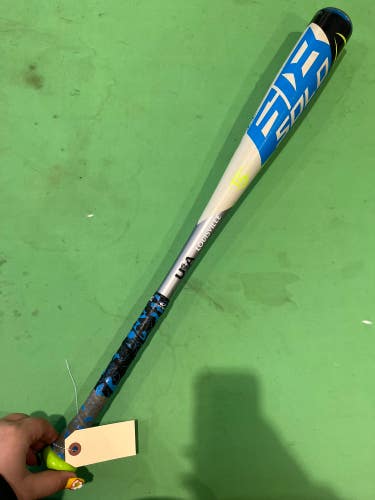 Used 2018 Louisville Slugger Solo 618 Bat USABat Certified (-11) Alloy 18 oz 29