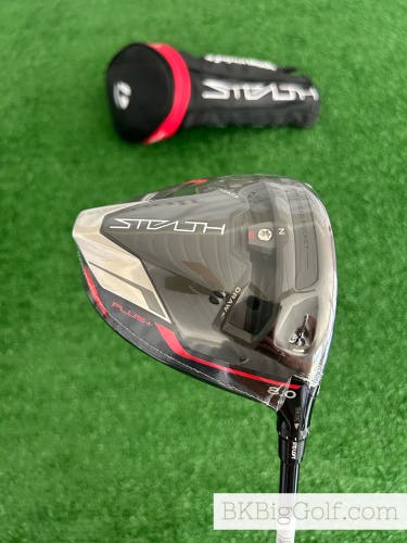 NEW Taylormade Stealth Plus+ 8.0 Driver w Headcover / Stiff