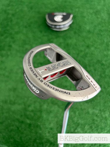 Cleveland T-Frame 17-4SS Double Bend 35” Putter + Headcover