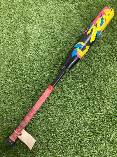 Used Kid Pitch (9YO-13YO) 2023 DeMarini Zoa Glitch Bat USSSA Certified (-8) Composite 23 oz 31"