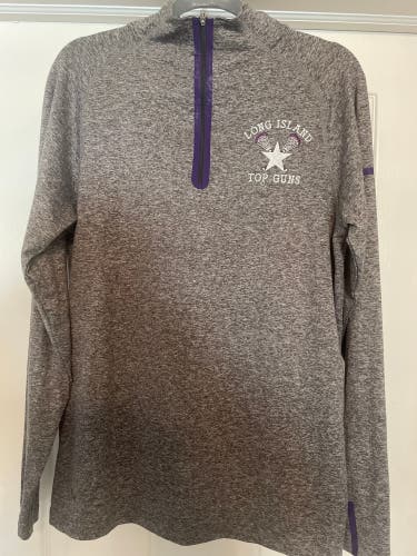 Top Guns Gray 1/4 Zip