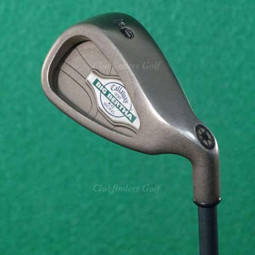 Lady Callaway Big Bertha X-12 Single 9 Iron Factory Ladies Gems Graphite Ladies