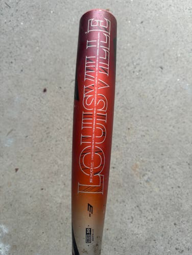 Used 2023 Louisville Slugger BBCOR Certified Composite 29 oz 32" Select PWR Bat