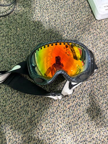 Orange Used Men's Oakley Snowboard Goggles Medium