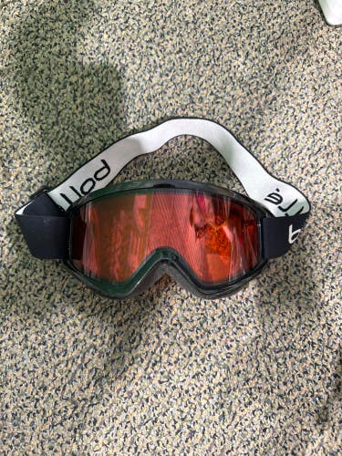 Orange Used Men's Bolle Snowboard Goggles Medium