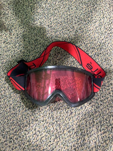 Orange Used Men's Bolle Snowboard Goggles Medium