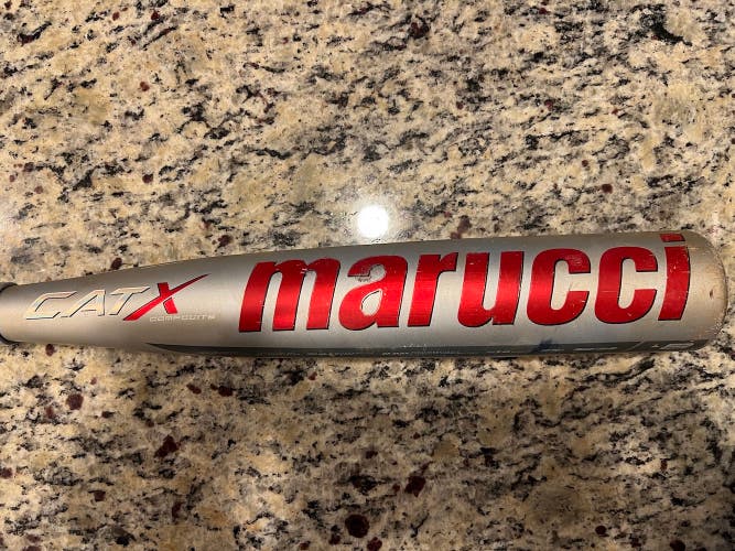 Used 2023 Marucci CAT X USSSA Certified Bat (-8) Composite 22 oz 30"