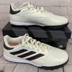 Adidas IE4986 Copa Pure 2 League TF Soccer Cleat Ivory Black Red US 10.5 W 11.5