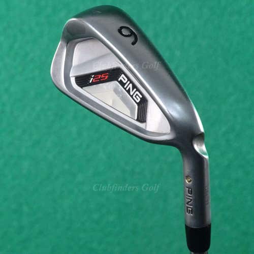 Ping i25 Yellow Dot Single 6 Iron Factory CFS Steel Stiff