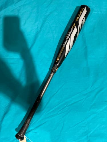 Used Kid Pitch (9YO-13YO) DeMarini CF Black Bat USSSA Certified (-5) Composite 25 oz 30"