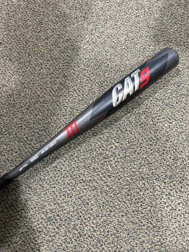 Used Marucci CAT9 Bat BBCOR Certified (-3) Alloy 30 oz 33"