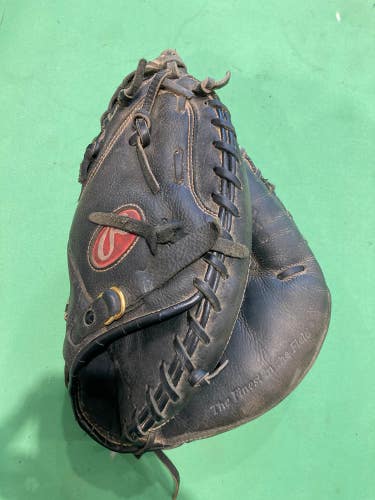 Black Used Rawlings Renegade Right Hand Throw Catcher's Baseball Glove 32.5"