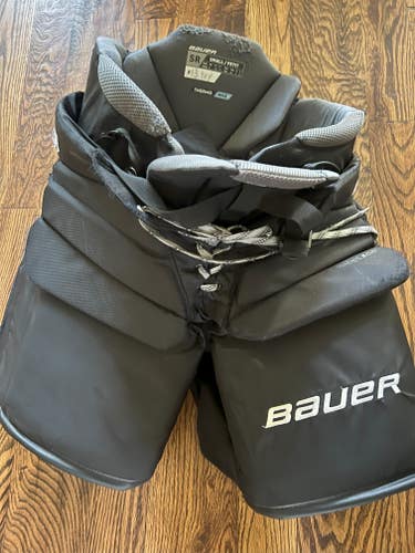 Used Senior Small Bauer Elite Hockey Goalie Pants
