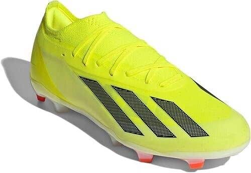 Adidas IG0601 X Crazyfast Pro FG Soccer Cleats Solar Yellow Black US 10.5 W 11.5