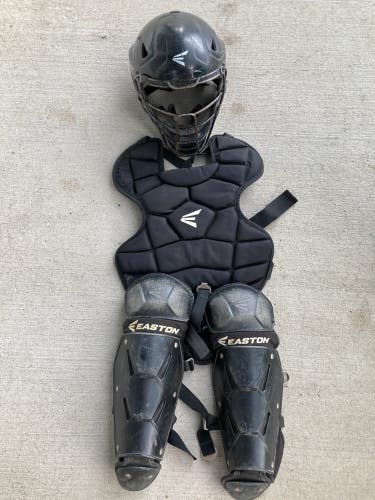 Used Youth Easton Catcher's Set