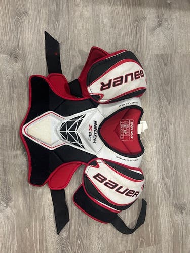Used Senior Small Bauer Vapor X80 Shoulder Pads