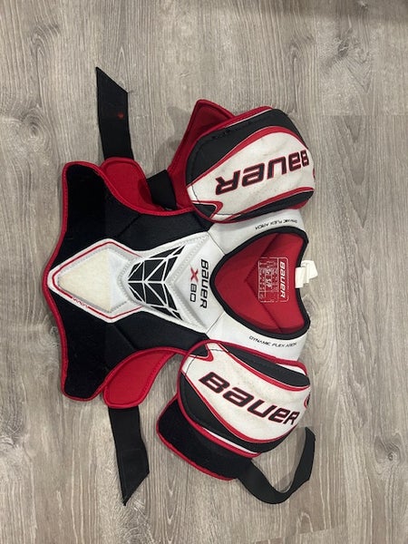 Used Senior Small Bauer Vapor X80 Shoulder Pads