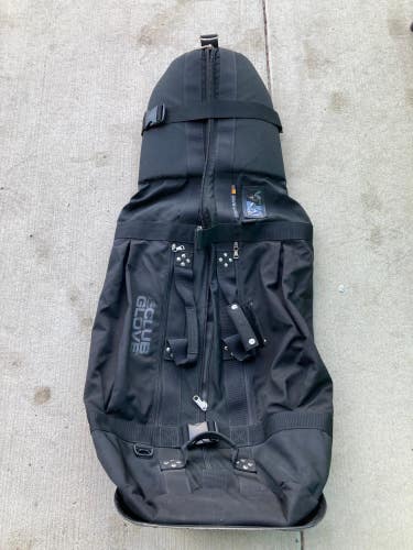 Black Used Club Glove  Travel Cover