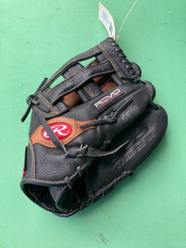 Rawlings Revo Right Hand Throw Outfield Baseball Glove 12.5"