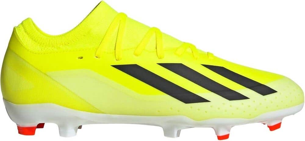 Adidas IG0605 X Crazyfast League FG Soccer Cleats Yellow Black US 10.5 W 11.5