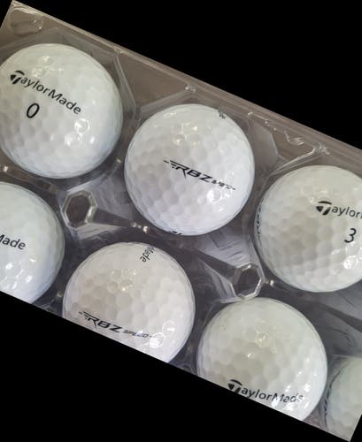 Used TaylorMade RBZ Speed Balls 12 Pack (1 Dozen)