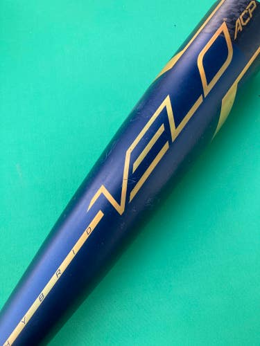 Used Rawlings Velo ACP Bat USSSA Certified (-10) Alloy 17 oz 27"