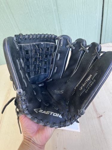 Black Used Kid Pitch (9YO-13YO) Easton Prowess Right Hand Throw Softball Glove 13"