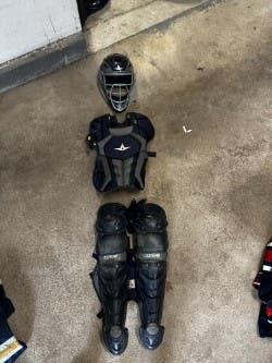 Used All Star System 7 Axis Catcher's Set