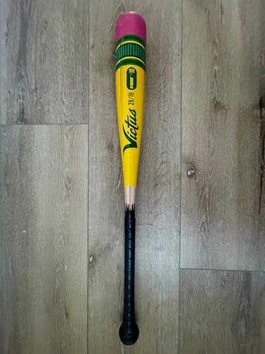 Used 2024 Victus Pencil USSSA Certified Bat (-10) Alloy 18 oz 28"
