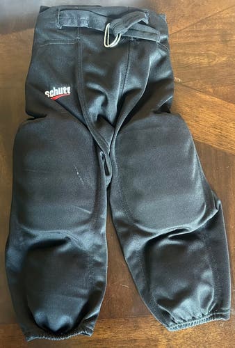 Black Schutt Football pants (with pads built in) medium