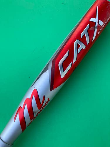 Used Kid Pitch (9YO-13YO) Marucci CAT X Composite Bat USSSA Certified (-10) Composite 21 oz 31"