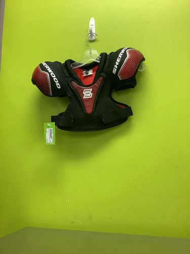 Used Sher-wood Md Hockey Shoulder Pads