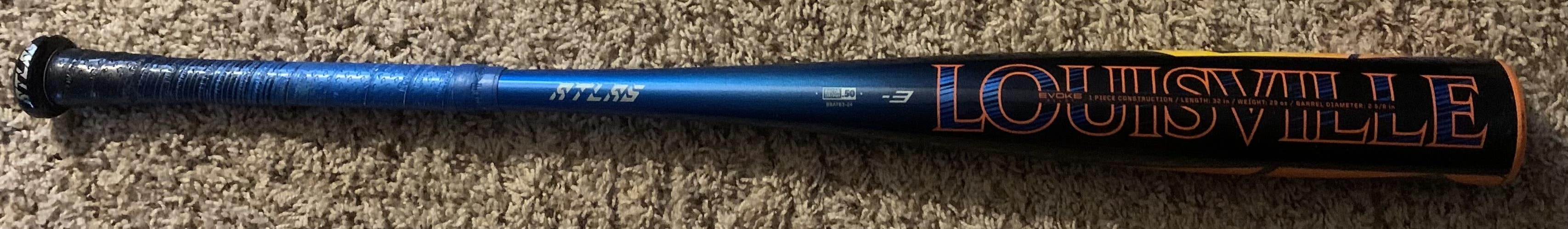 Used 2024 Louisville Slugger Atlas BBCOR Certified Bat (-3) Alloy 29 oz 32"