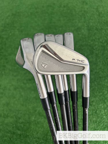 Taylormade P7MC Forged Iron Set 5-P / KBS Tour C-Taper Limited Black X Extra Stiff