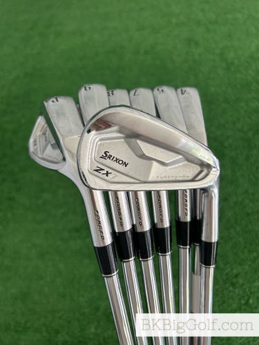 Srixon ZX7 Mkii Forged Iron Set 4-P / Oban CT-115 Stiff