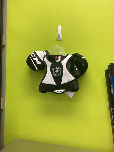 Used Ccm Ltp Sm Hockey Shoulder Pads