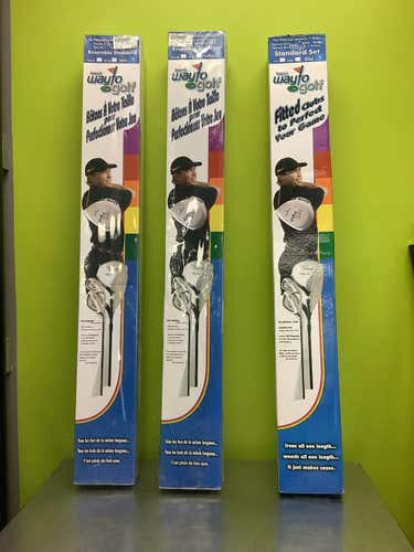 Used Funtrix Way To Golf 7 Piece Regular Flex Steel Shaft Junior Club Sets