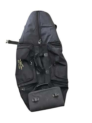 Used Jimmy V Travel Bag Soft Case Wheeled Golf Travel Bags