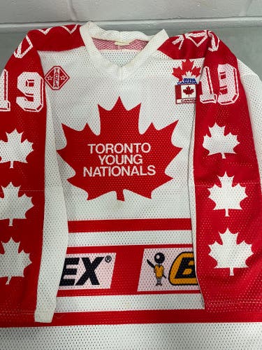 Toronto Young Nationals game jersey #19