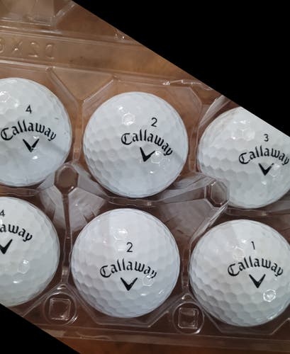 Used Callaway Supersoft Balls 12 Pack (1 Dozen)