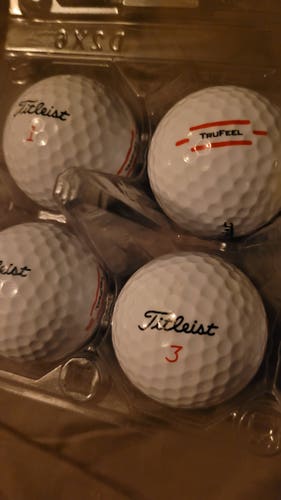 Used Titleist TruFeel Balls 12 Pack (1 Dozen)