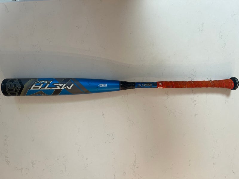 Used Louisville Slugger BBCOR Certified Composite 30 oz 33" Meta PWR Bat