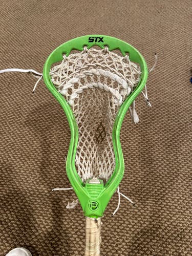 Green Superpower Lacrosse Head