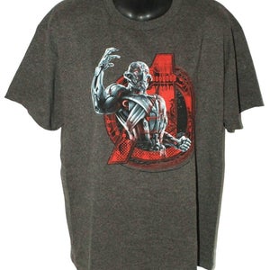 Kids Junior Large - Vintage Avengers Age Of Ultron - Marvel Comics Shirt 2015