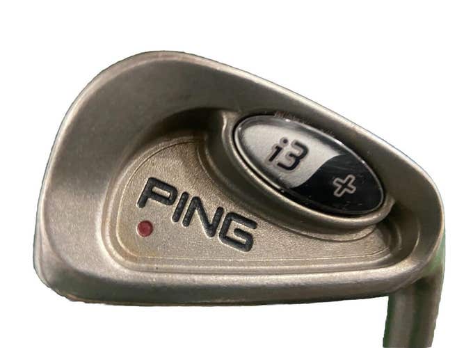 Ping Golf I3 Plus 6 Iron Red Dot RH Men's Plus 1 Inch Stiff Steel 38.5" Nice